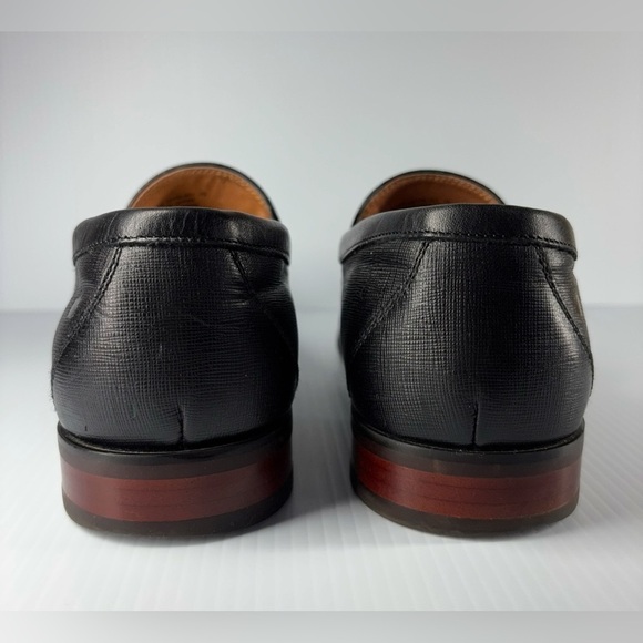 Florsheim Shoes Mens 7 Leather Postino Moc Toe Venetian Slip On Loafer Office - Picture 5 of 7